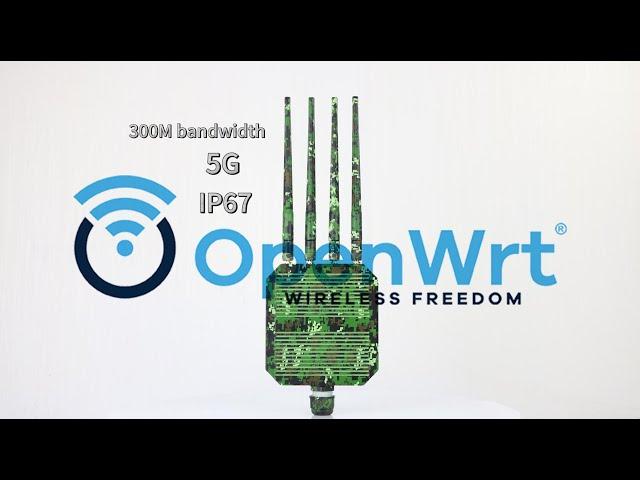 SUNCOMM X75  5G Outdoor  2.5G Port Openwrt Access Point#5g #openwrt #suncomm