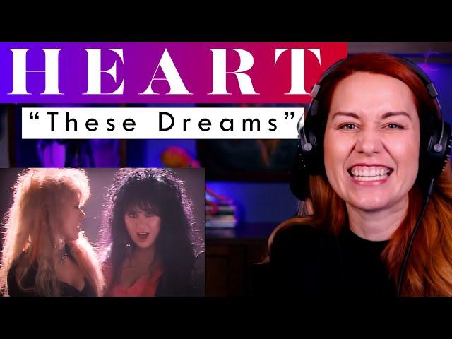 This Makes My HEART Swoon! Vocal ANALYSIS of Nancy and Ann Wilson in "These Dreams"