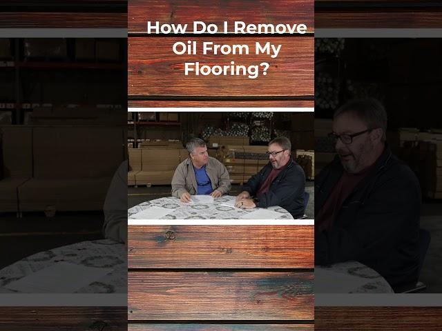 How Do I Remove Oil From My Flooring?