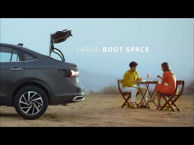 New Volkswagen Virtus | Large Boot Space