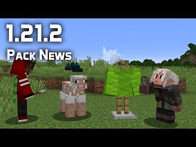 Data & Resource Pack News in Minecraft 1.21.2!