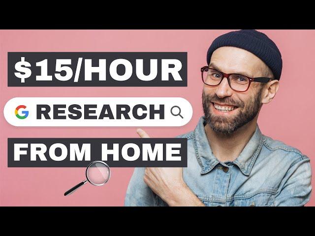 Online Research Jobs From Home | Make Money Online with Paid Research Work