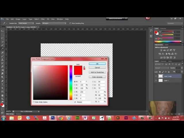 How to Change the Color of a Layer in Photoshop