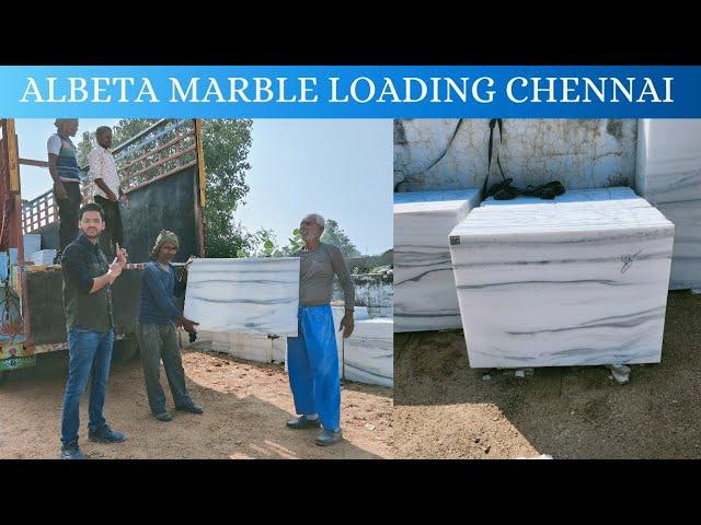 Makrana albeta marble loading to Chennai call 9214804444