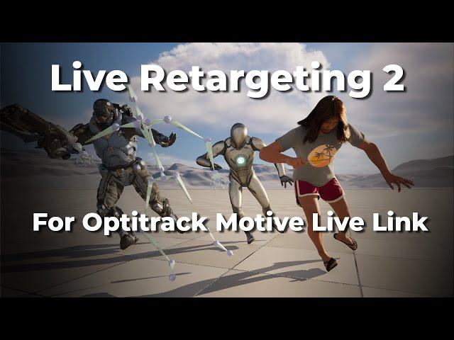 Optitrack Motive Live Link Unreal Engine Retargeting 2