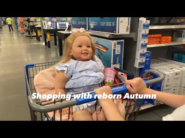 Shopping for Reborn Autumn (from Pumpkin Doodle Babies)