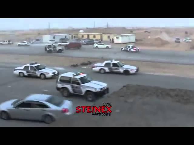 police chase in saudi arbia