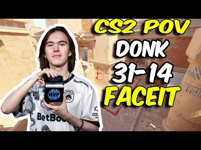 donk vs FACEIT Ranked (Anubis) 31/14 Sep 14, 2024 | CS2 POV