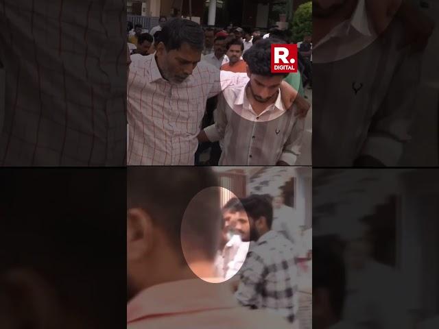 Accused Raj Kushwaha consoles Raja’s father at funeral