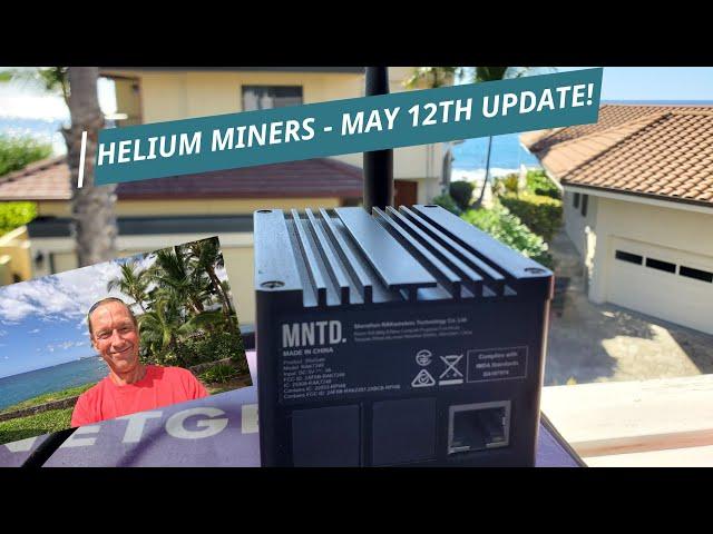 One Minute Crypto  Helium Miner May 12th Update - 16% ROI! Stats - 3 Areas: Island/City/Rural! #4K