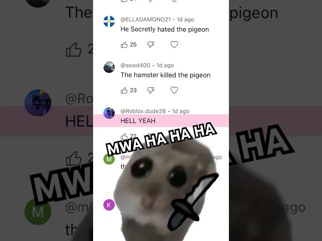 Remixing my Comments  SAD HAMSTER 