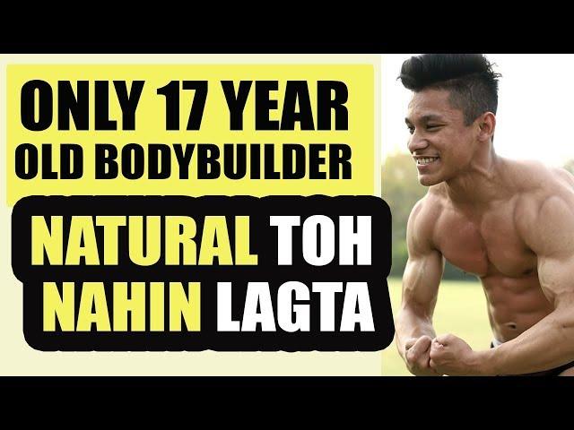 17 year old bodybuilder | Natural toh nahin lagta | Tarun Gill Talks