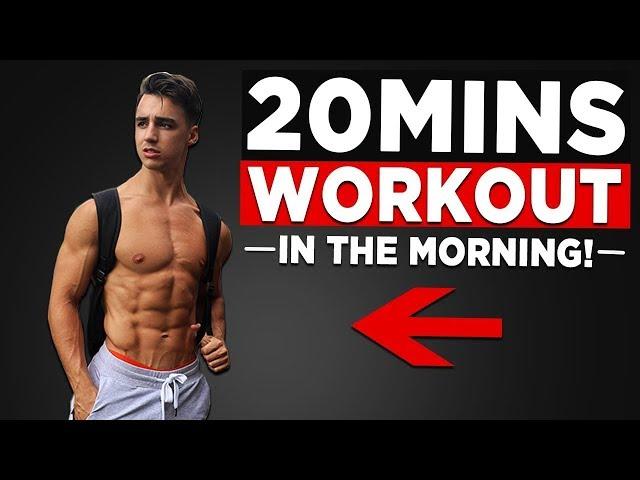 20 MIN MORNING WORKOUT (NO EQUIPMENT BODYWEIGHT WORKOUT!)