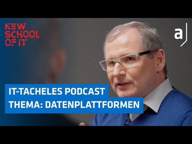 Datenplattformen – Hype oder Lösung? | IT-Tacheles Podcast | adesso