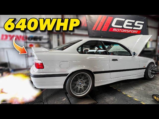 This Built M52 Swapped Turbo E36 M3 is a MONSTER.