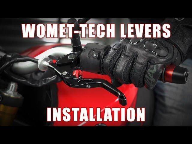 How to install Womet-Tech EVO Shorty Levers on a 14-16 Yamaha FZ-09 by TST Industries