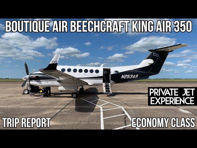 [TRIP REPORT] Boutique Air Beechcraft King Air 350 | Victoria, TX (VCT) - Houston (IAH)