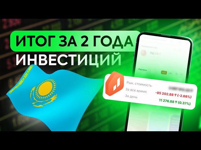 Мои акции в Jusan Invest. Результаты инвестиций за 2 года