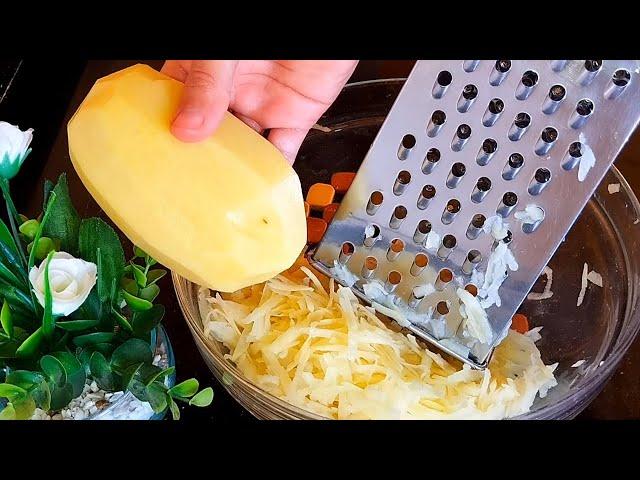 Grated Potato Croquettes Recipe ‼️ Easy and quick foolproof Recipes | Moroccan cuisine