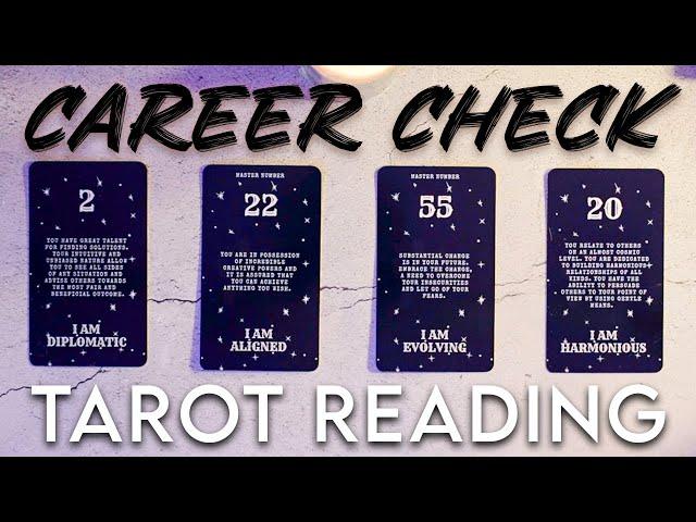 CAREER CHECK IN  || Tarot Reading 