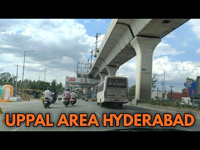 Uppal main road || Metro Railway Station || PrashiModi
