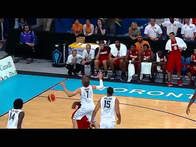 Pan Am Games 2015. Basketball. Semifinals. USA - Canada 24.07.15