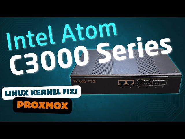 An Intel Atom C3000 Series Proxmox Server!