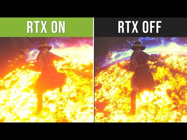 Hogwarts Legacy RTX ON vs. OFF