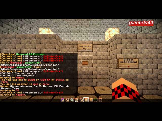 Servervorstellung von McEnderCraft #01 by gamertv49 [German] [HD]