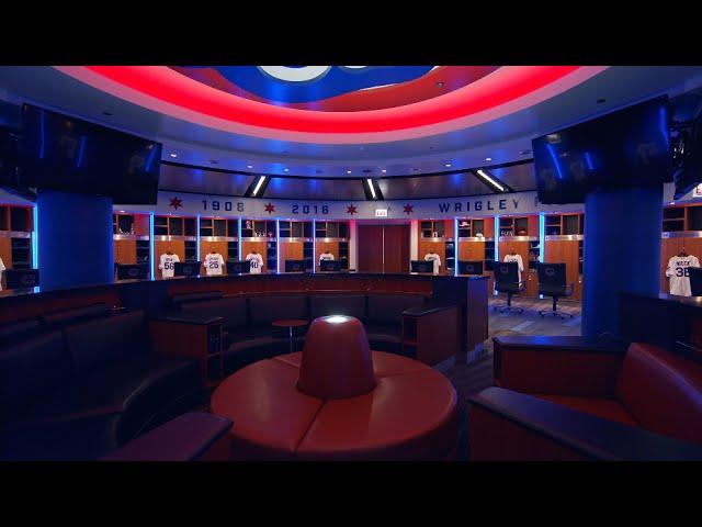 Behind the scenes of the Cubs clubhouse