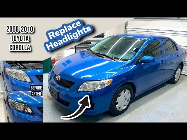 How To Remove Toyota Corolla Headlights (2009-2010)