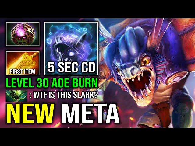 LEVEL 30 NEW META First Item Radiance Octarine 5 Sec CD Dark Pact 805 Damage Per Hit Slark Dota 2