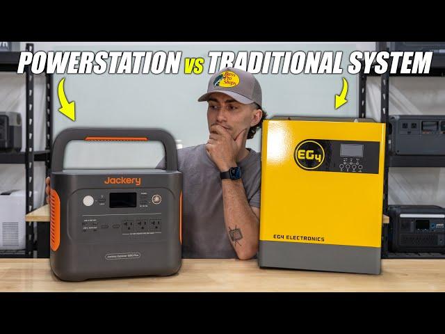 Which Is Best? Portable vs Traditional Solar Power Systems - Pros & Cons (Ep. 7)