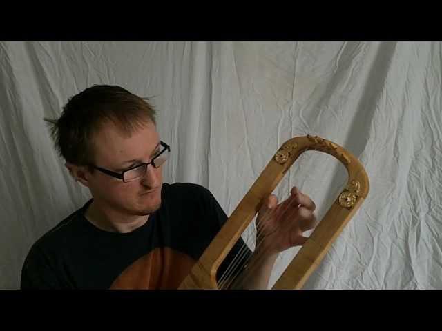 Sutton Hoo Lyre replica by Michael J King part 1 of 2