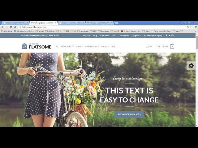 Flatsome Tutorial | Installing Demo Content