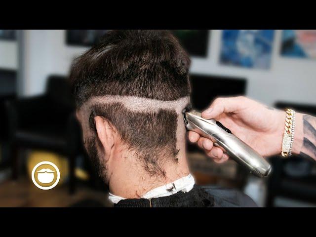 Choppy Top Skin Fade Transformation | Jake the Barber