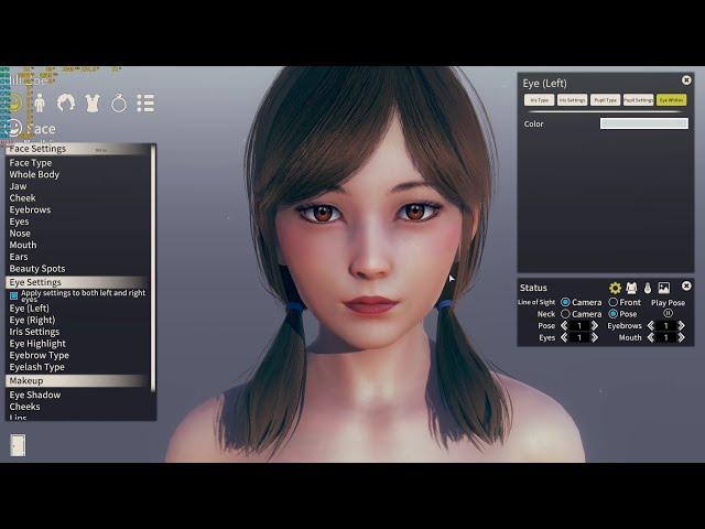 Honey Select 2 Libido DX Character Creation Westernized Looks