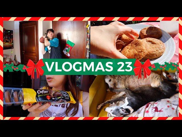  VLOGMAS 23  I make COOKIES and we try BON O BON's COFLER