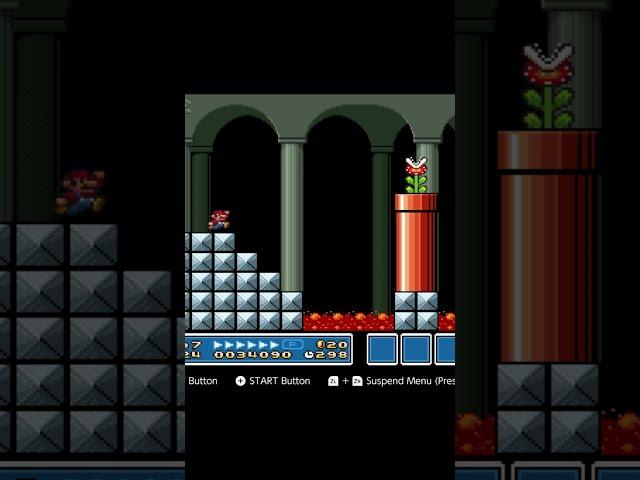 Don't Try This In Super Mario Bros 3! #shorts