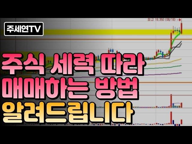 주식 세력 따라 매매하는 방법 알려드립니다 세력주 매매법 #현대바이오랜드