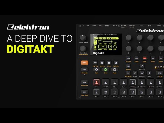 The Elektron DIGITAKT complete Deep Dive guide tutorial