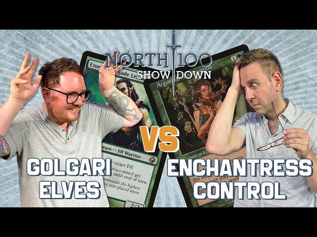 Golgari Elves vs Enchantress Control || N100 Showdown