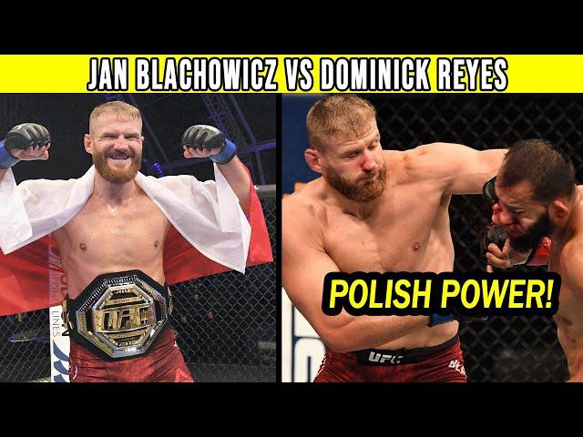Jan Blachowicz vs Dominick Reyes Full Fight Breakdown & What's Next