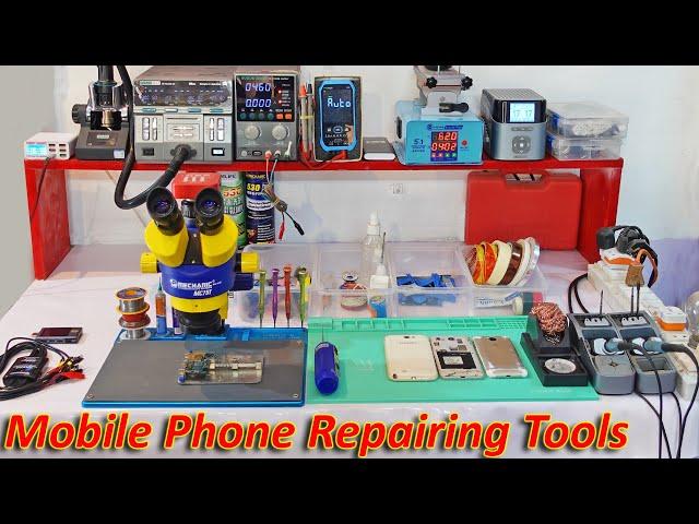 Introduction to all mobile phone repairing tools & Equipment’s in Mobile Phone Repairing Lab