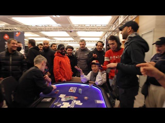 Craziest hero call I've seen so far in EPT PARIS