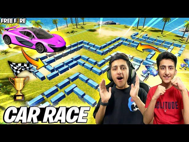 Car Race In Free Fire  Craftland Map Crazy Challenge 30,000 Diamonds  - Garena Free Fire