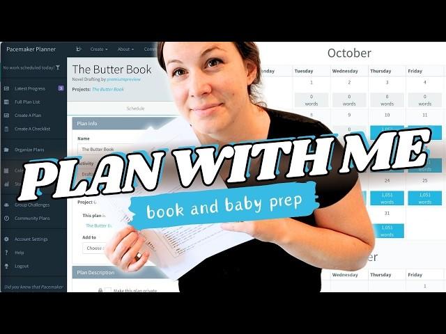 When you're freaked out about coming back to writing, you waste time planning lol... (VLOG)