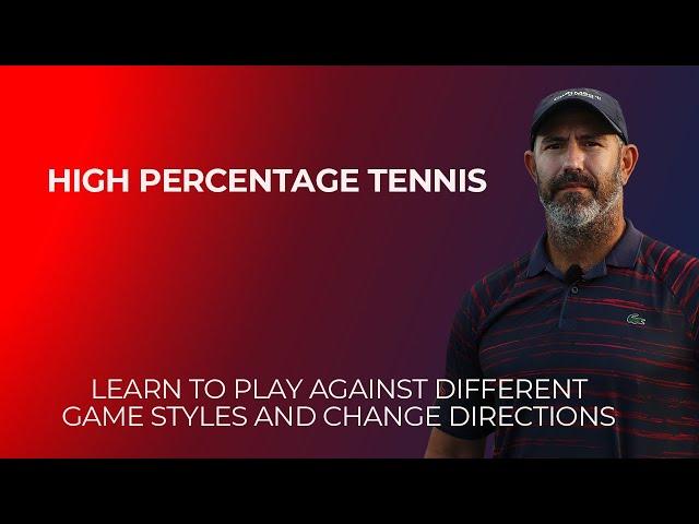 High Percentage Tennis I Juan Abuchaibe I Tennis On Demand