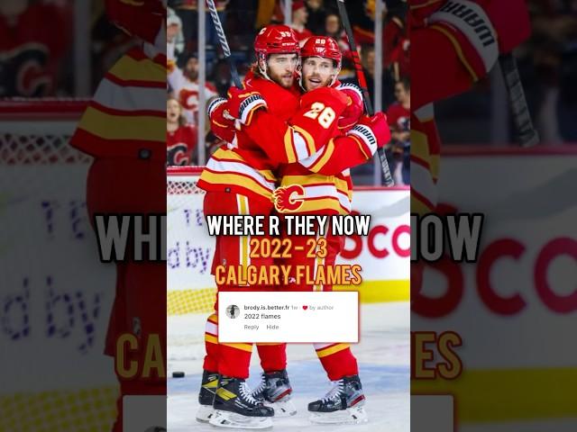 Where Are They Now: 2022 Calgary Flames #2022 #calgaryflames #sports