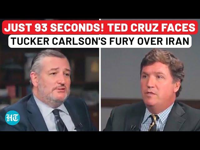 'Anything About Iran?': Tucker Carlson Rips into Ted Cruz on Live TV Over Iran Bombing Claims